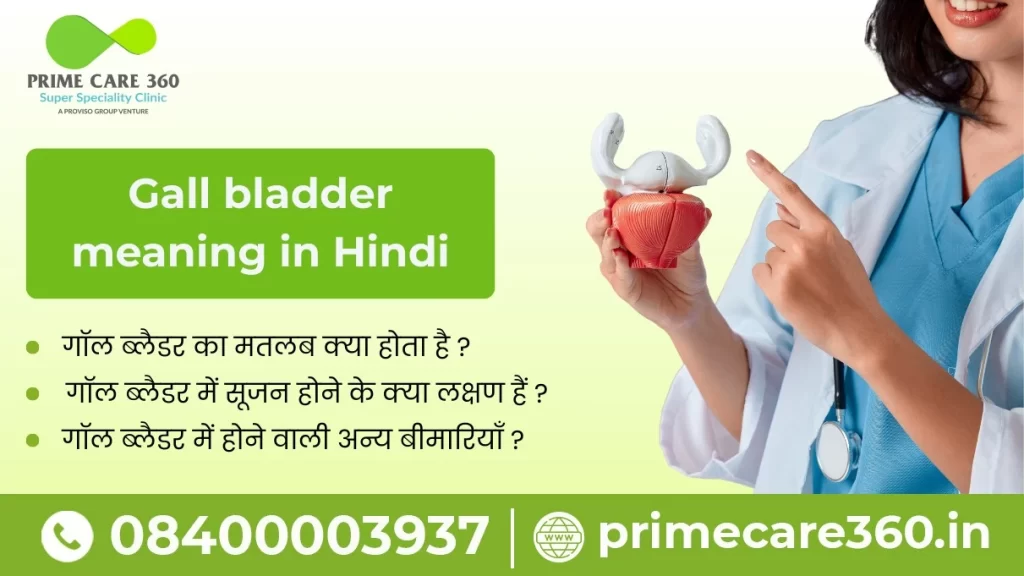 Gall bladder meaning in Hindi